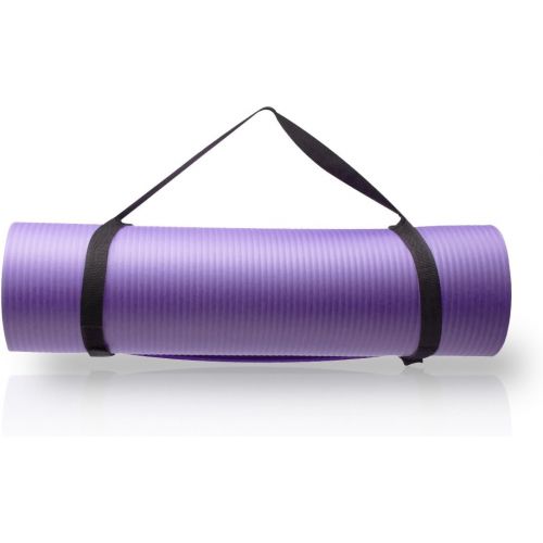  [아마존베스트]diMio Comfort Gym Mat Yoga Mat 185 x 60 x 1 cm 185 x 60 x 1.5 cm 185 x 90 x 1.5 cm 200 x 100 x 2 with Carry Strap Phthalate-Free and SGS-Tested