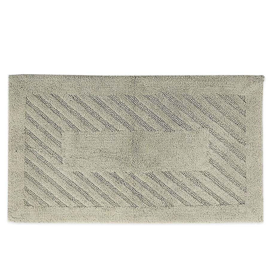 Diagonal Racetrack Bath Mat