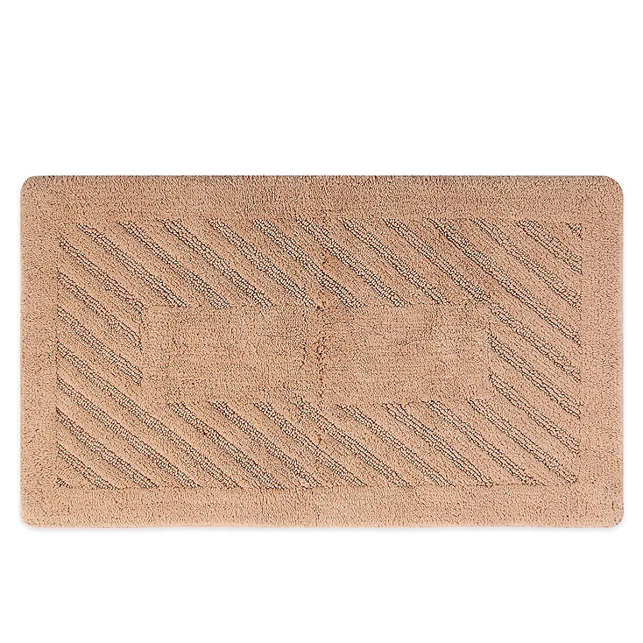  Diagonal Racetrack Bath Mat