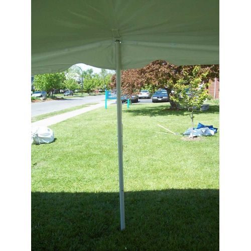  TentandTable 7 8 Long 1.5 to 2 Diameter Heavy Duty Anodized Aluminum Party Tent Side Pole Parties, Events, Churches, Weddings Schools (1 2 Piece)