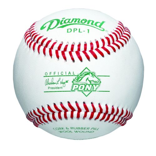  Diamond Competition Grade Pony League Baseball (Dozen)
