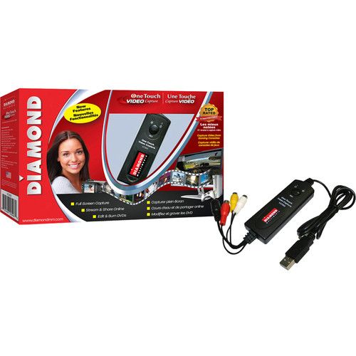  Diamond VC500 One Touch USB Video & Audio Capture for Windows