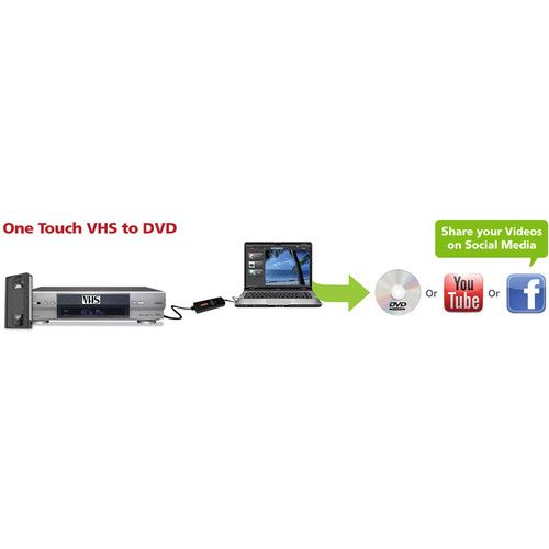  Diamond VC500 One Touch USB Video & Audio Capture for Windows