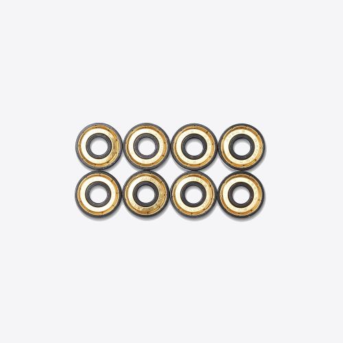  Diamond Supply Co Bearing Rings ABEC 5 Gold