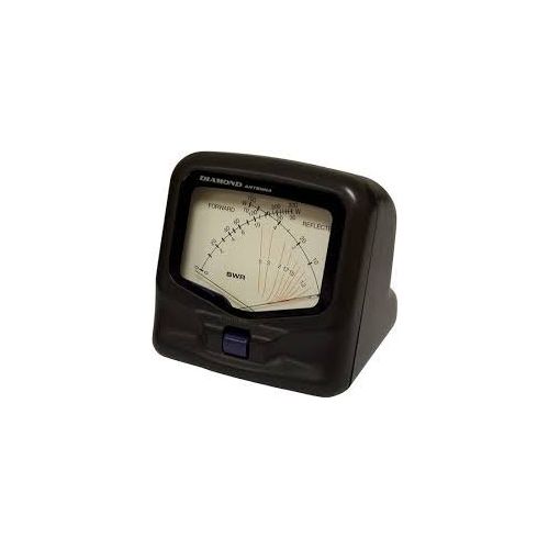  Diamond Original SX40C 144~470 MHz Cross Needle SWRPower Meter - Power Ranges: 30300 Watts, Min. Power SWR Test: 3 Watts, Connector: SO-239