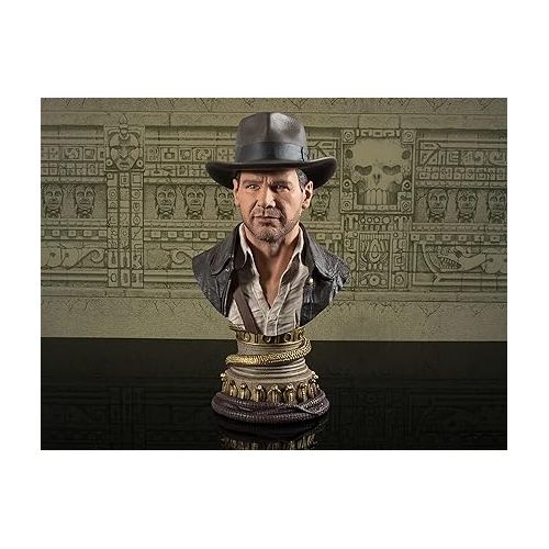 다이아몬드 셀렉트 Diamond Select Toys Indiana Jones and The Raiders of The Lost Ark Legends in 3-Dimensions: Indiana Jones 1:2 Scale Bust