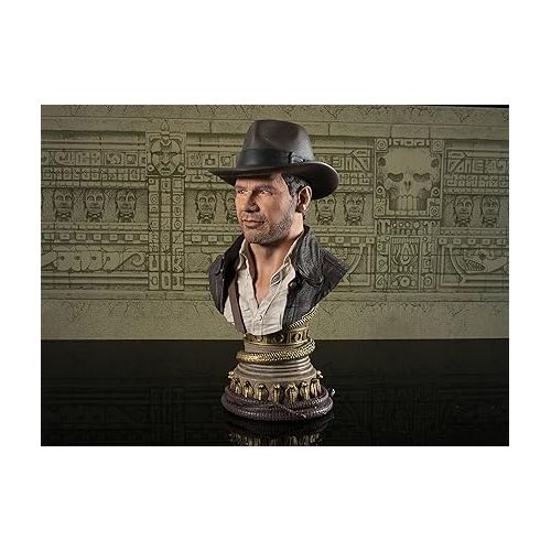 다이아몬드 셀렉트 Diamond Select Toys Indiana Jones and The Raiders of The Lost Ark Legends in 3-Dimensions: Indiana Jones 1:2 Scale Bust