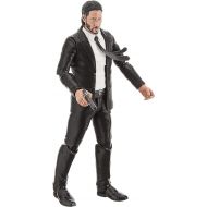 DIAMOND SELECT TOYS John Wick Deluxe 7-Inch Action Figure Box Set with 16 Plus Articulation Points, Two Pistols, Three Rifles, and Coins (Multicolor)