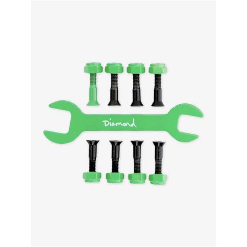  Diamond Supply Co Yuto Horigome Pro 7/8 Bolts (Green) Skate Deck Hardware