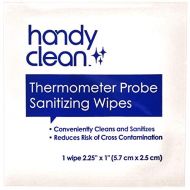Diamond Wipes HandyClean Thermometer and Probe Sanitizing Wipes for Restaurant, Cafeterias Bulk buy of 1000 Packets