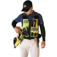 Diamondback Hi-Viz 701 Tool Vest - Safety Tool Vest for Carpenters, Roofers & Electricians