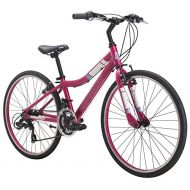 Diamondback Bicycles Clarity 24 Girls Youth Fitness Hybrid 24 Wheel, Pink