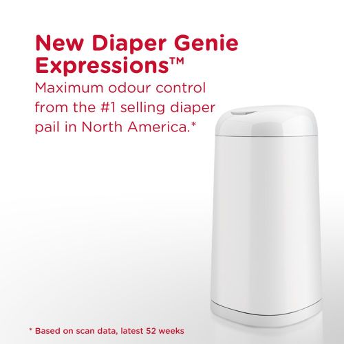  Playtex Diaper Genie Expressions Diaper Pail Fabric Sleeve, Blue Tile