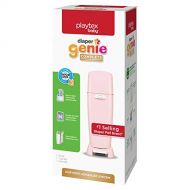 Playtex Diaper Genie Complete Diaper Pail, Fully Assembled, with Odor Lock Technology, Includes 1 Pail and 1 Refill, Pink