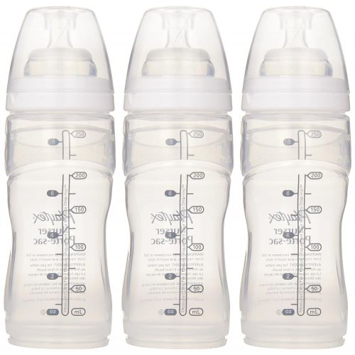  Playtex Baby Nurser Bottle with Disposable Drop-Ins Liners, for Breastfed Babies, 8 Ounce Bottles, 3Count