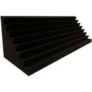 [아마존베스트]Dibapur Bass Trap Absorber Slats (Pyramids) Profile (Performance Pack of 2 Approx. 100 x 30 x 30 cm)