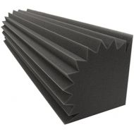 [아마존베스트]Dibapur Bass Trap Absorber (Pack of 4) Approx. 100 x 20 x 20 cm Slats (Pyramids) Profile