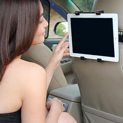  Dicesnow 360 Rotation Adjustable Car Backrest Headrest Mount Holder for iPadTablet