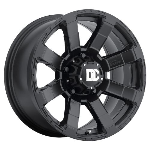  Dick Cepek DC Matrix Wheel with Matte Black Finish (20x9/5x150mm) 12 millimeters offset