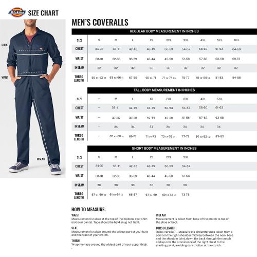  할로윈 용품Dickies Mens Short-Sleeve Coverall