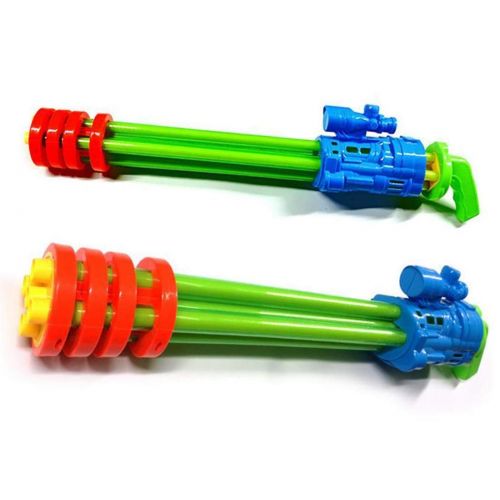  Dickin 4PCs Children Summer Outdoor Sand Beach Interactive Game Pumped Type Toy Water Gun Spy Gadgets