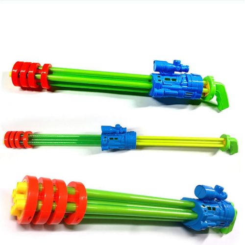  Dickin 4PCs Children Summer Outdoor Sand Beach Interactive Game Pumped Type Toy Water Gun Spy Gadgets