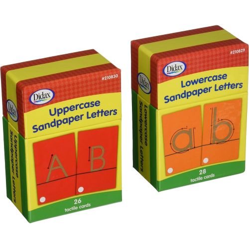  [아마존베스트]Didax Educational Resources Sandpapers Letters Boxed Set