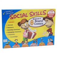 Didax Educational Resources Social Skills Board Games (6 Pack), Multicolor