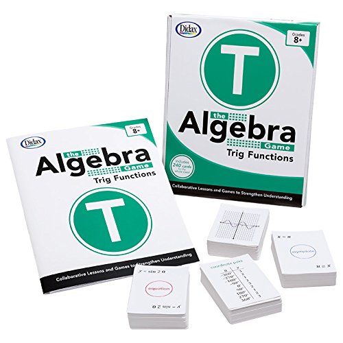  Didax Educational Resources The Algebra Game: Trig Functions Educational Game