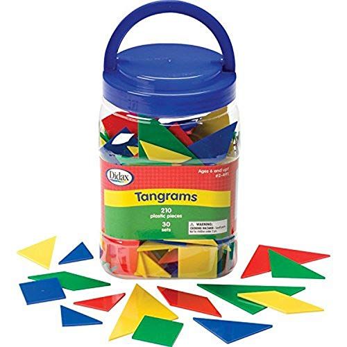  Didax Educational Resources Tangrams Classpack of 30