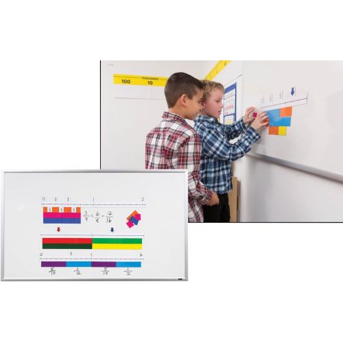  Didax Educational Resources 211024 Magnetic Fraction# Line Set, Multi