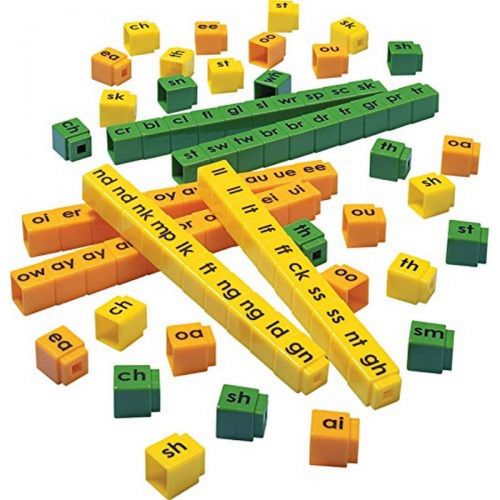  Didax Educational Resources Unifix Letter Blends Cubes Set