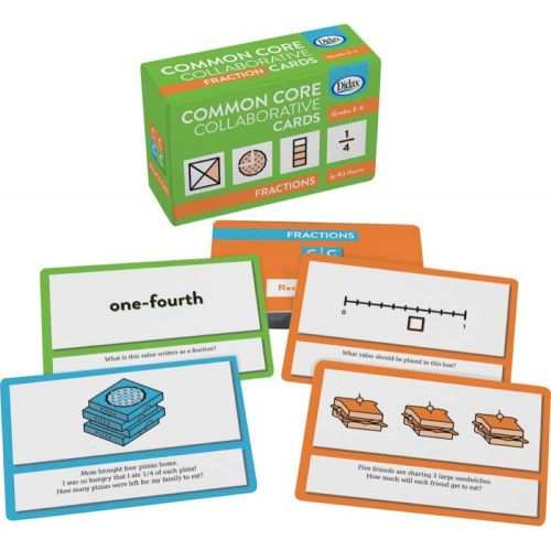  Didax Educational Resources Childrens Common Core Grade 3-5 Collaborative Card Set