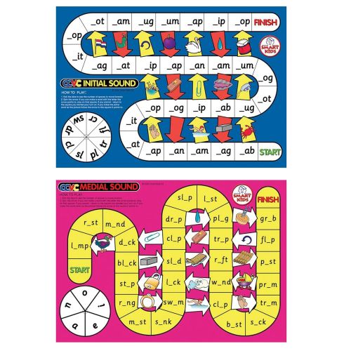  Didax Educational Resources CVC Spelling Board Game