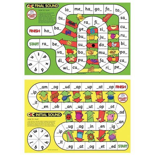  Didax Educational Resources CVC Spelling Board Game