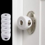 [아마존베스트]Door knob Baby Safety Cover - 5 Pack - Deter Little Kids from Opening Doors with A Child Proof Door Handle Lock - Diddle