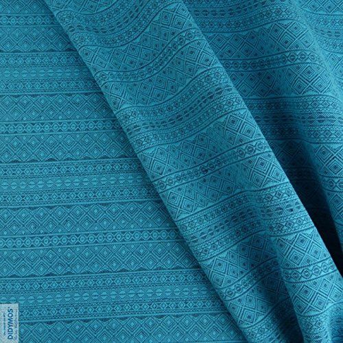  Didymos DIDYMOS Woven Wrap Baby Carrier Prima Kalypso (Organic Hemp/Cotton), Size 7 (520 cm)