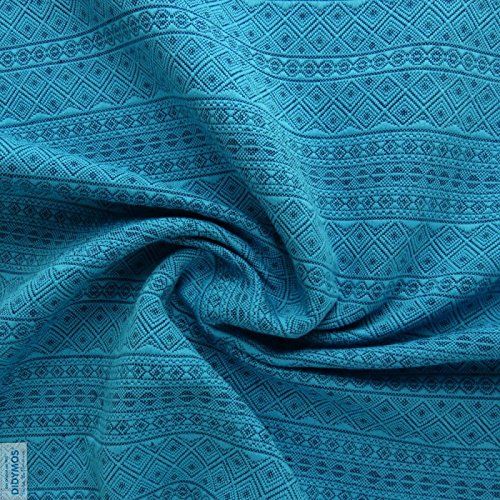  Didymos DIDYMOS Woven Wrap Baby Carrier Prima Kalypso (Organic Hemp/Cotton), Size 7 (520 cm)