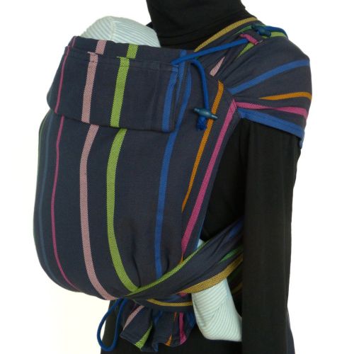  Didymos DIDYMOS Meh-DaiMei Tai (DidyTai) Baby Carrier Stripes Lisa (Organic Cotton), One Size