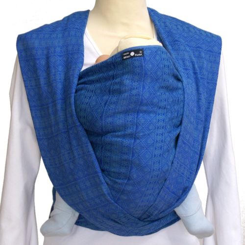  Didymos DIDYMOS Woven Wrap Baby Carrier Prima Ultramarin (Organic Cotton), Size 5