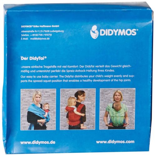  Didymos DIDYMOS Meh-DaiMei Tai (DidyTai) Baby Carrier Macchia (Organic Cotton), One Size