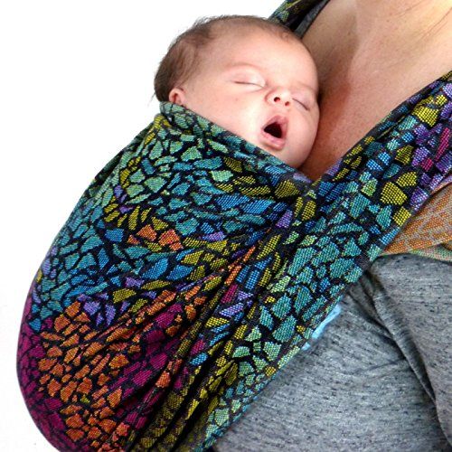  Didymos DIDYMOS Woven Wrap Baby Carrier Mosaic (Organic Cotton), Size 3 (320 cm)