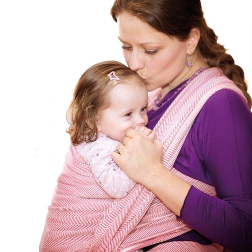  Didymos DIDYMOS Woven Wrap Baby Carrier LiscaHerrinbone Obsidian (Organic Cotton), Size 6