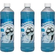 Die Seifenblase 3 x 1L Cleanerist Refill Fluid Jet & Smart Fluid Cleaning Fluid Compatible with Philips Shavers