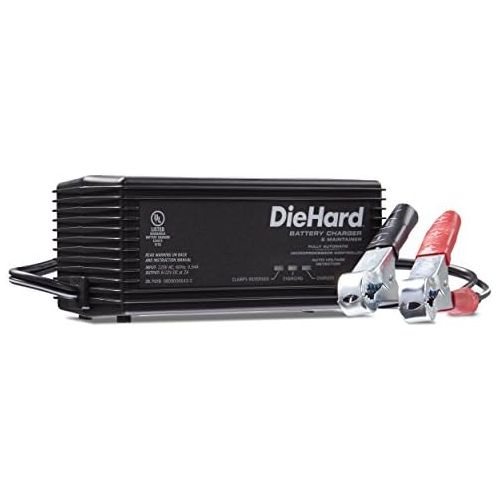  DieHard 71219 6/12V Shelf Smart Battery Charger and 2A Maintainer