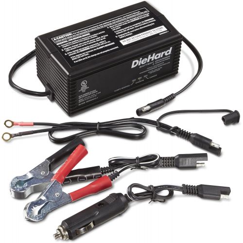  DieHard 71219 6/12V Shelf Smart Battery Charger and 2A Maintainer