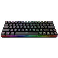 [아마존베스트]Dierya DIERYA Mechanical Gaming Keyboard 60% True RGB Backlit Bluetooth 4.0 Wired/Wireless LED Computer Keyboard for Multi-Device iPhone Android Mobile PC Laptop - Cherry MX Brown Equival