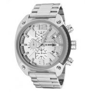 Diesel Mens Stainless Steel Silver Dial Chronograph Watch by Diesel