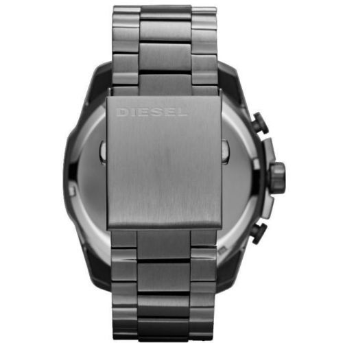 Diesel Mens Grey Stainless Steel and Grey Dial Analog Quartz Watch by Diesel