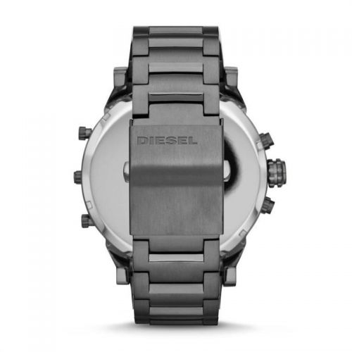  Diesel Men ft s Mr Daddy Dual Zone Chronograph Grey Dial Grey Stainless Steel Watch DZ7315 by Diesel